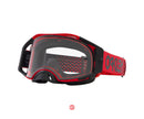 Oakley Airbrake MX Goggles Moto Red B1B with Clear Lens