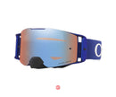 Oakley Front Line MX Goggles Moto Blue with PRIZM Sapphire Iridium Lens