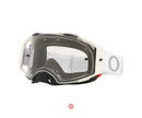 Oakley Airbrake MX Goggles Tuff Blocks White with Clear Lens