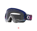 Oakley O-Frame MX TLD Series Goggles Tessell Blue with Clear Lens