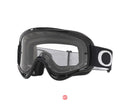 Oakley O-Frame XS MX Youth Goggles Jet Black with Dark Grey & Clear Lens