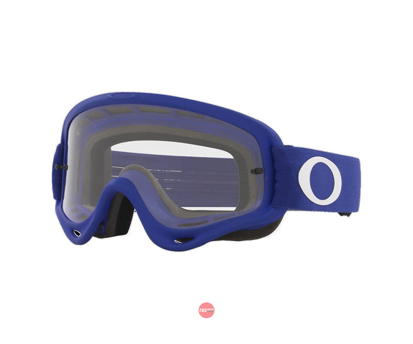 Oakley O-Frame MX Goggles Moto Blue with Clear Lens