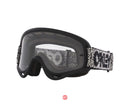 Oakley O-Frame MX Goggles Moto Grey Crackle with Clear Lens