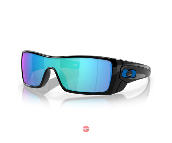 Oakley Sunglasses Batwolf Polished Black with PRIZM Sapphire Lens