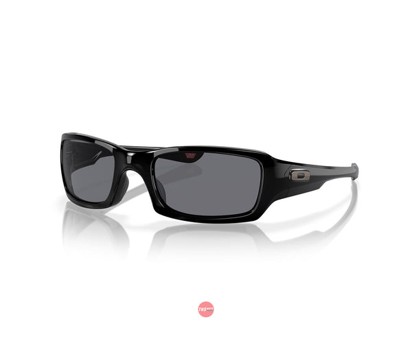 Oakley Sunglasses Fives Squared Polished Black with Grey Lens
