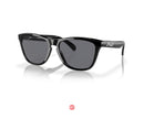 Oakley Sunglasses Frogskins Polished Black with Grey Lens