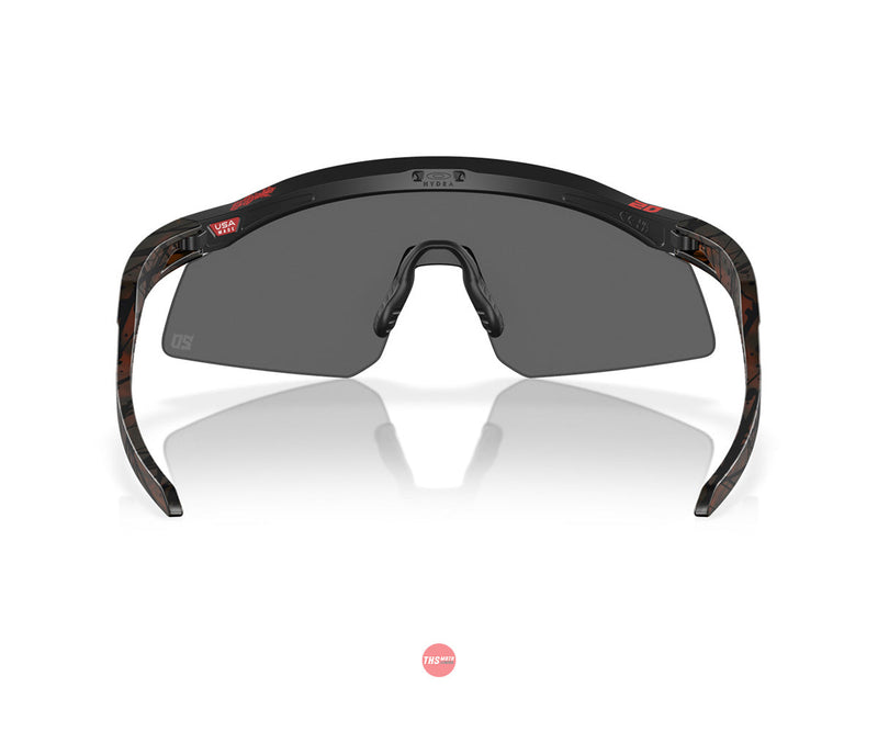 Oakley Sunglasses Hydra Fabio Quartararo Signature FQ Matte Black with PRIZM Black Lens