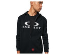 Oakley Bark FZ 2.0 Hoodie Black White Size Large