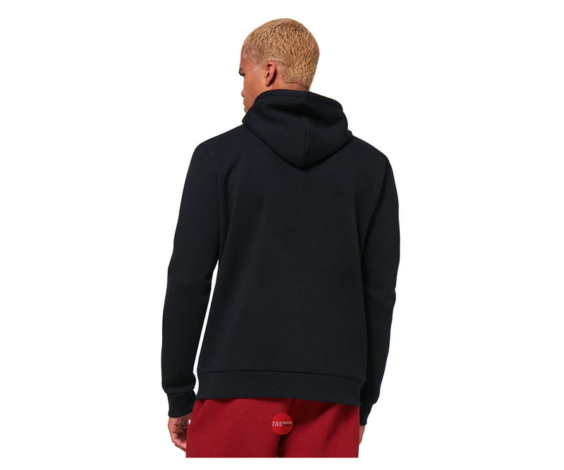 Oakley Bark FZ 2.0 Hoodie Black White Size Medium