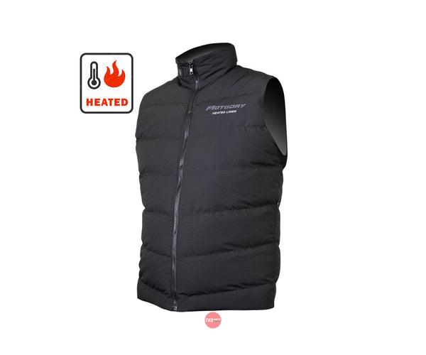 MotoDry 10 Heated Vest Ladies Black Motodry Size 10