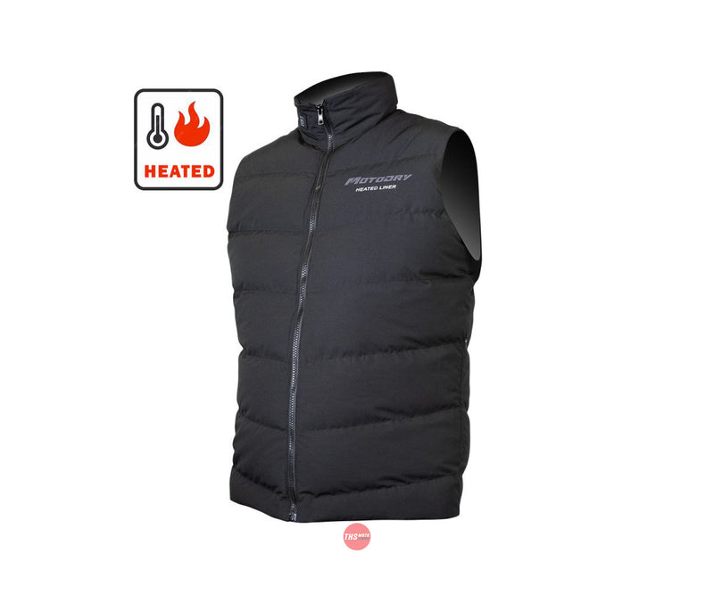 MotoDry 10 Heated Vest Ladies Black Motodry Size 10