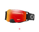 Oakley Front Line MX Goggles Tuff Blocks Black Gunmetal with Prizm Torch Iridium Lens