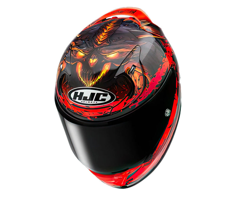 HJC Xl RPHA12 Diablo Blizzard MC1 Road Helmet Size XL