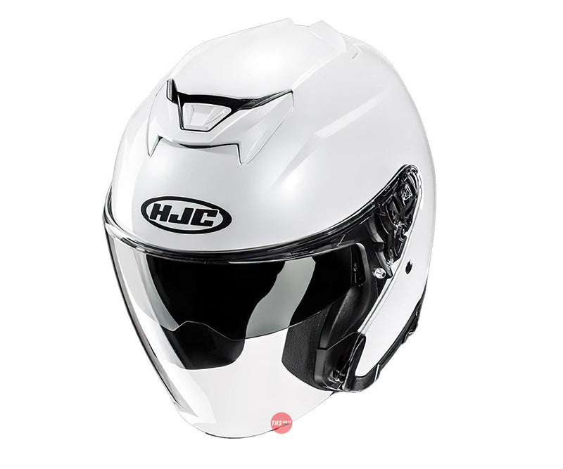 HJC Xl i31 Pearl White Open Face Helmet Size XL