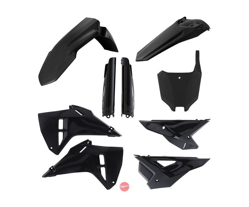 Acerbis Full Plastic kit Black CRF250/450R 25-
