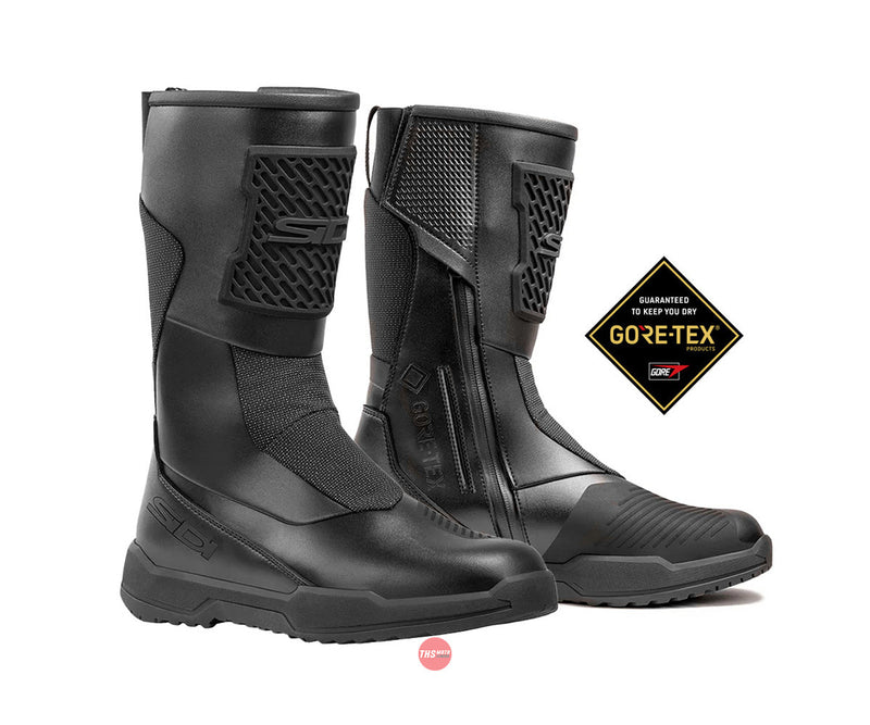 Sidi 46 Orion Gore-tex Motorcycle Boots Black Size EU 46