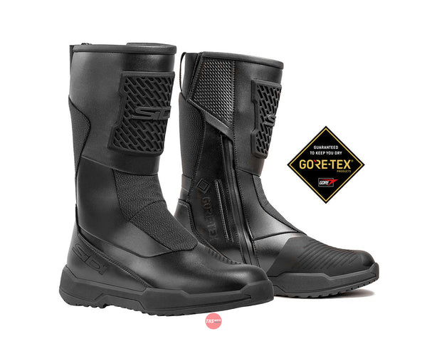 Sidi 42 Orion Gore-tex Motorcycle Boots Black Size EU 42