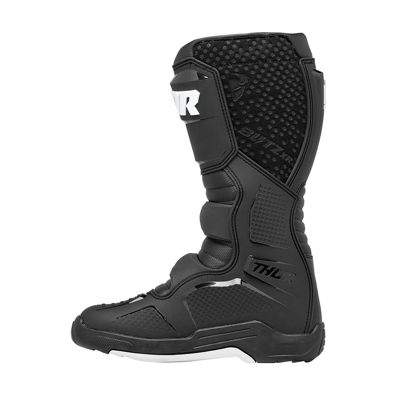 Thor MX S25 Blitz XR Black White Off Road Boots Size 8 EU 42