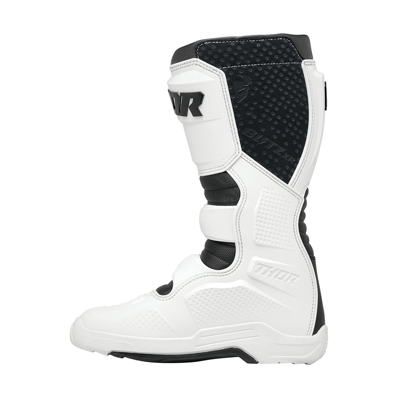 Thor MX S25 Blitz XR White Black Off Road Boots Size 10 EU 44