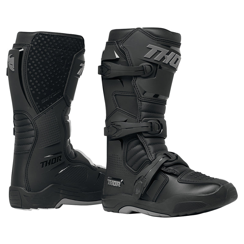 Thor MX S25 Blitz XR Black Grey Off Road Boots Womens Size 6 EU 36