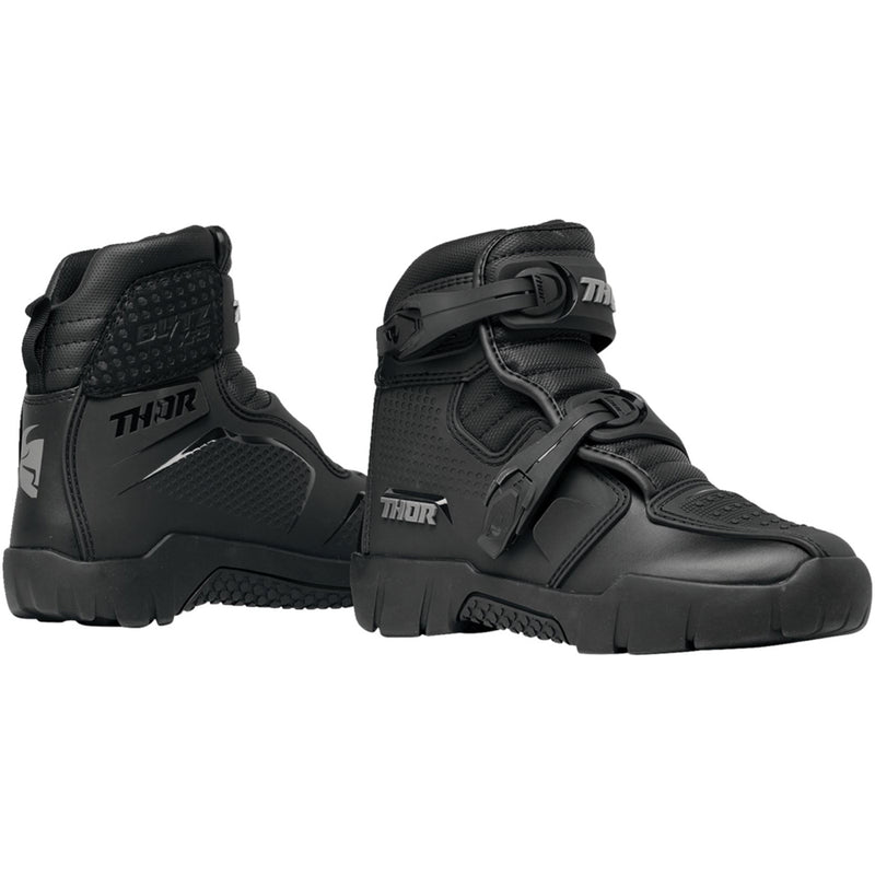 Thor MX S25 Blitz XRS Black Grey Off Road Half Boots Size 10 EU 44