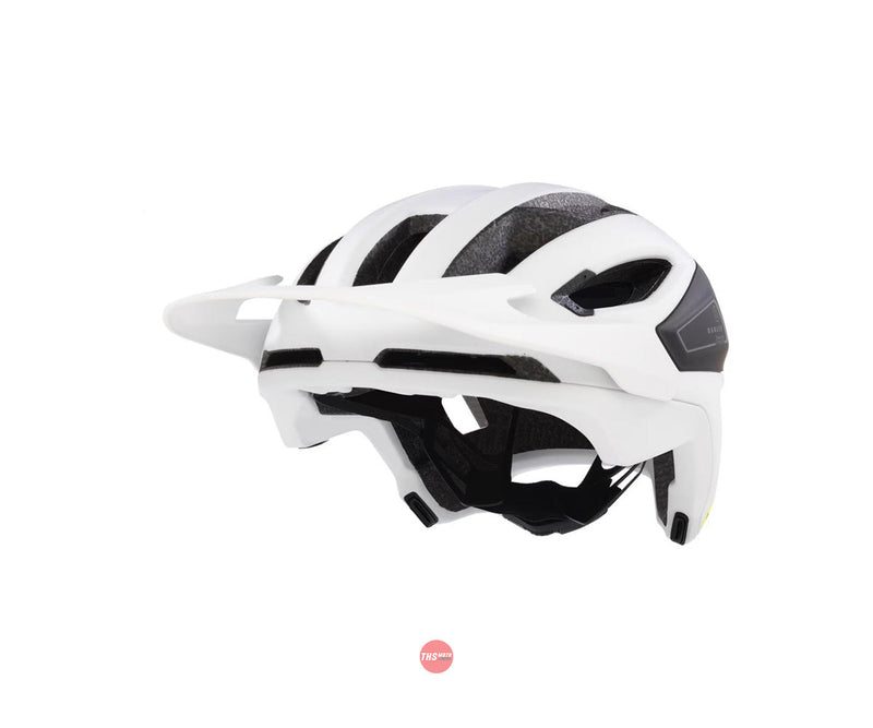 Oakley DRT3 MTB Trail Helmet Matte White Satin Black Size Small
