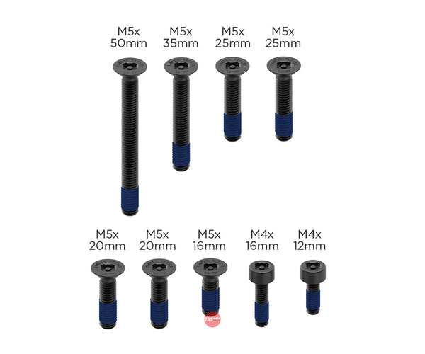 Quad Lock Anti-theft Screw Kit