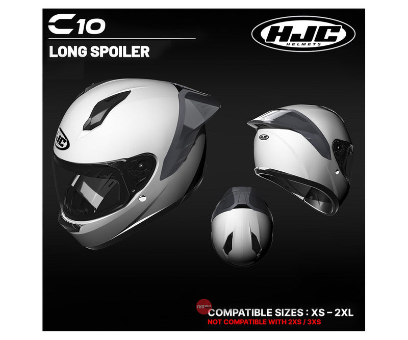 HJC C10 Long Spoiler XS-2XL Transparent