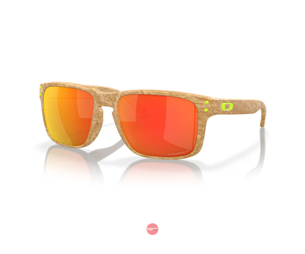 Oakley Sunglasses Holbrook Matte Desert Tan with PRIZM Ruby Polarized Lens