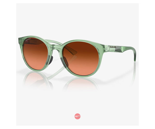 Oakley Sunglasses Spindrift Transparent Jade with PRIZM Brown Gradient Lens