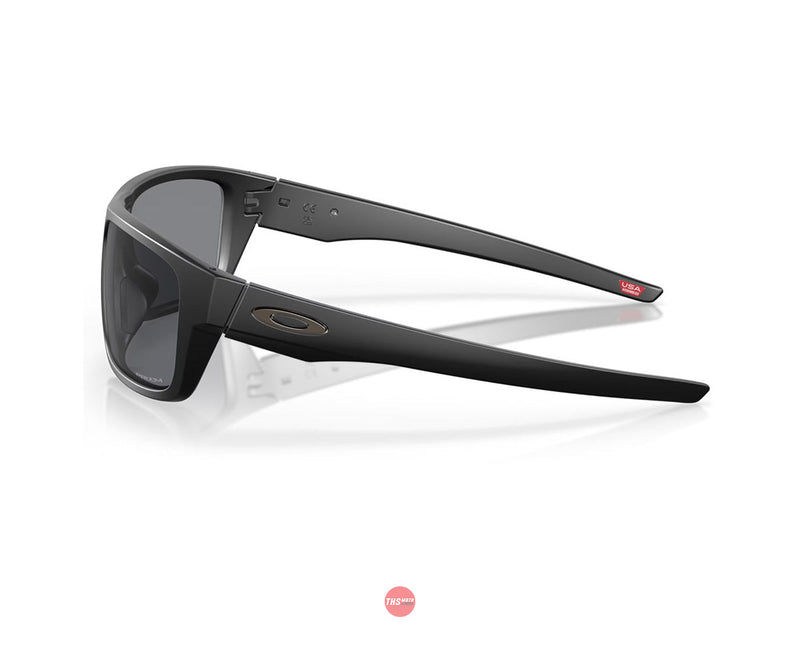 Oakley Sunglasses Drop Point Matte Black with PRIZM Grey Lens