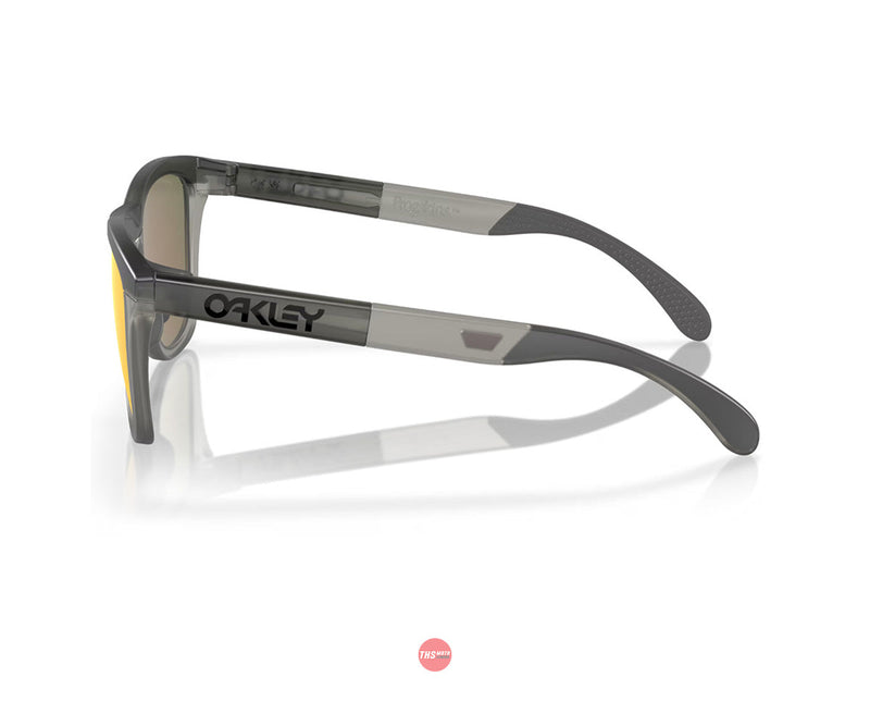 Oakley Sunglasses Frogskins Range Matt Grey Smoke with PRIZM Ruby Lens