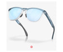 Oakley Sunglasses Frogskins (Low Bridge Fit) Matte Stonewash with PRIZM Deep Water Polarized Lens