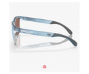 Oakley Sunglasses Frogskins (Low Bridge Fit) Matte Stonewash with PRIZM Deep Water Polarized Lens