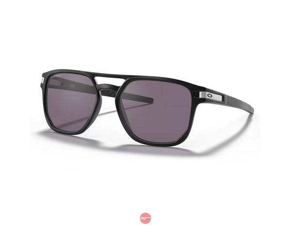 Oakley Sunglasses Latch Beta Matte Black with PRIZM Grey Lens