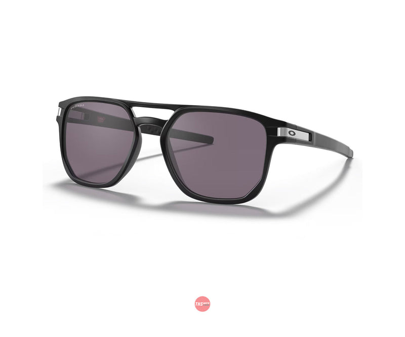 Oakley Sunglasses Latch Beta Matte Black with PRIZM Grey Lens