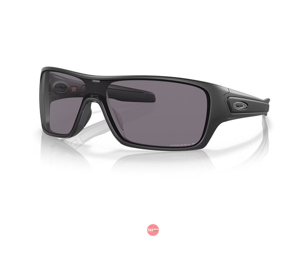 Oakley Sunglasses Turbine Rotor Matte Black with PRIZM Grey Polarized Lens