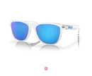 Oakley Sunglasses Frogskins Crystal Clear with PRIZM Sapphire Lens