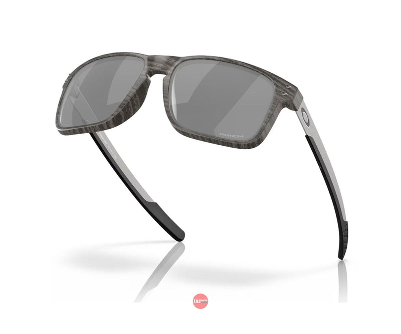 Oakley Sunglasses Holbrook Mix Woodgrain with PRIZM Black Lens