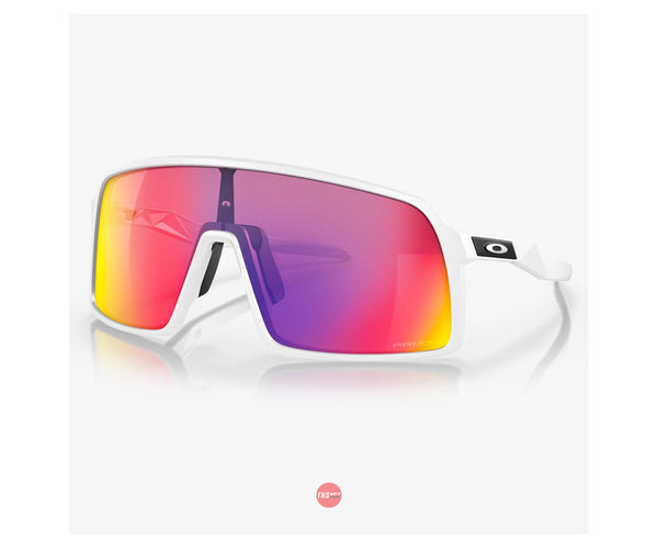 Oakley Sunglasses Sutro Matte White with PRIZM Road Lens