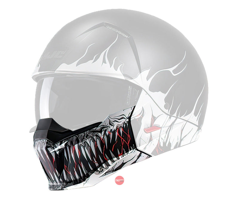 HJC i20 Chin Bar Semi Flat Black