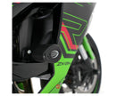 R&G Aero Crash Protectors Black No Drill Kawasaki ZX6-R 2024-