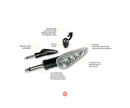 R&G Click'n'ride Rear Left/ Front Right - Quick Release Indicator Light 1 pceÃ‚Â CNR-4205L