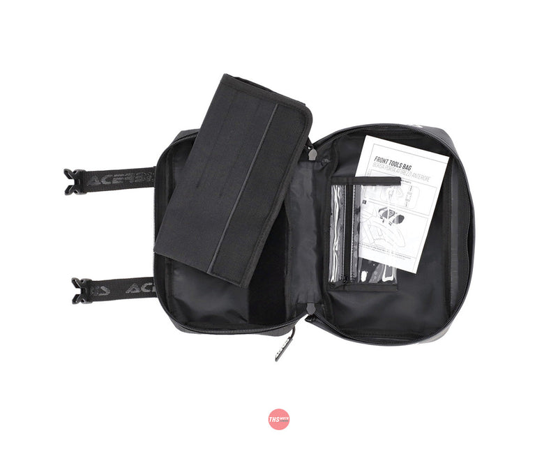 Acerbis Front Tools Bag Logo 2L Black/White