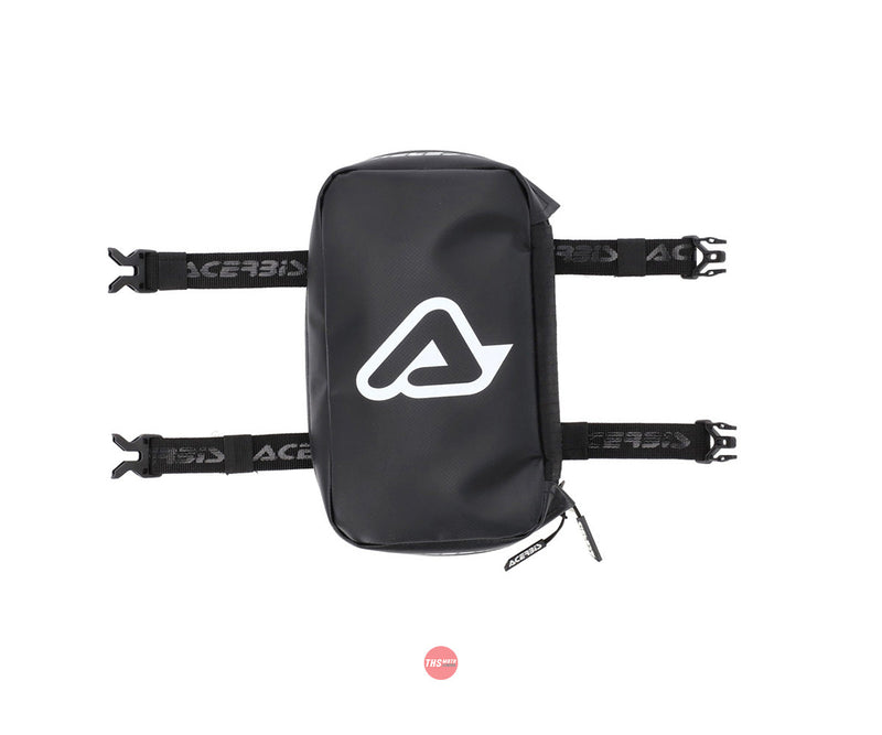 Acerbis Front Tools Bag Logo 2L Black/White