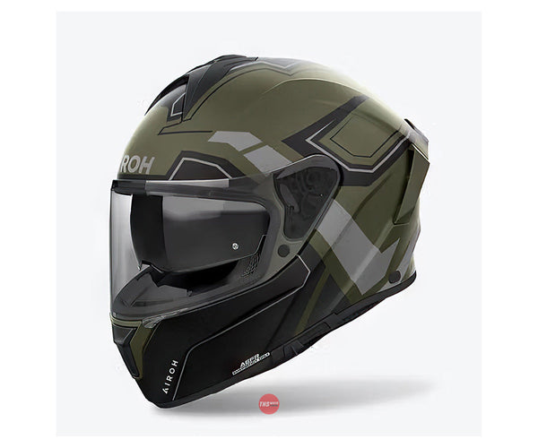 Airoh Spark 2 Dart Military Green Matte Helmet Size Small 56cm
