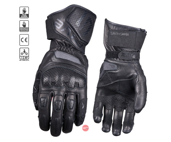 Five 10/L Rfx Sport Evo Womans Gloves Black Size Large