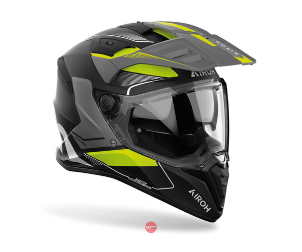 Airoh Bandit Tune Yellow Matte Helmet Size XL 62cm