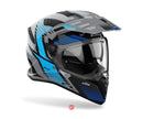 Airoh Bandit Spicy Blue Gloss Helmet Size Medium 58cm