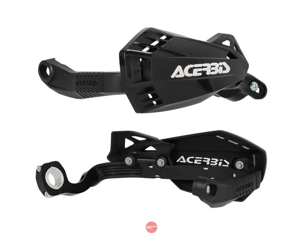 Acerbis Firstmoto Mini Handguards Black/White